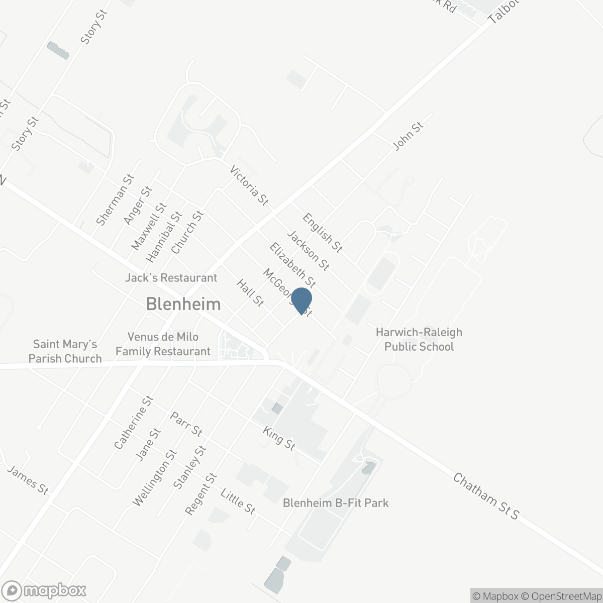 109 McGeorge STREET, Chatham-Kent, Ontario N0P 1A0